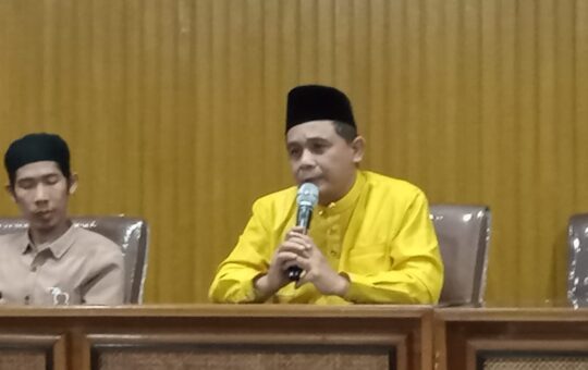 Ketua umum Komite Olahraga Nasional Indonesia (KONI) Provinsi Jambi, Budi Setiawan (Foto: Cendi)