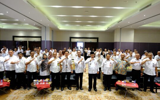 Wakil Gubernur Jambi Abdullah Sani pada Forum Organisasi Perangkat Daerah Dinas Tanaman Pangan, Hortikultura, dan Peternakan Provinsi Jambi Tingkat Provinsi Tahun 2023. (Foto: Sopbirin)